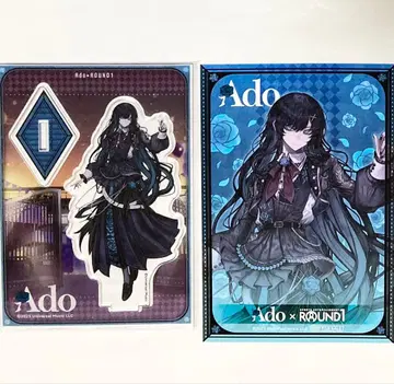 Ado 라운드 원 콜라보 아크릴 스탠드 엽서 1