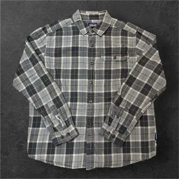 patagonia 파타고니아 체크 무늬 긴팔 셔츠