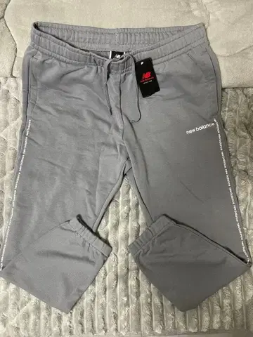 정품 미사용 새상품 New Balance 스웨트 팬츠 2XL 그레이