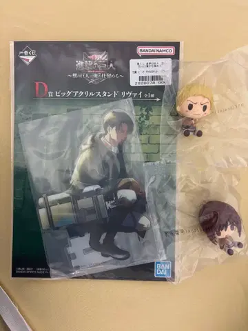 제일복권 리바이 D급 빅 아크릴 스탠드 쵸코놋코 사샤 라이너