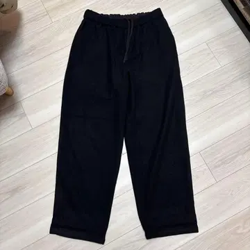 무인양품 와이드 팬츠 L 사이즈 블랙