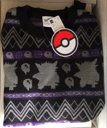 [ 택 포함 ] 팬텀 하이 게이지 스웨터 포켓몬