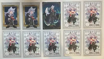 [컬러풀피치] 카라피치 마법학원 트레이딩 카드 도누쿠 (액자 등신 데포)