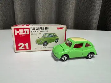 [당시 것] 토미카 빨간 상자 일본제 스바루 360