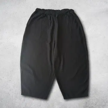 [고급] YARRA 텐셀 린넨 와이드 팬츠 코쿤 블랙 루즈핏