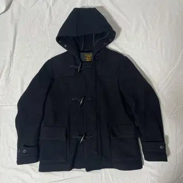 피델리티 숏 더플 코트 블랙 L 사이즈 MADE IN USA