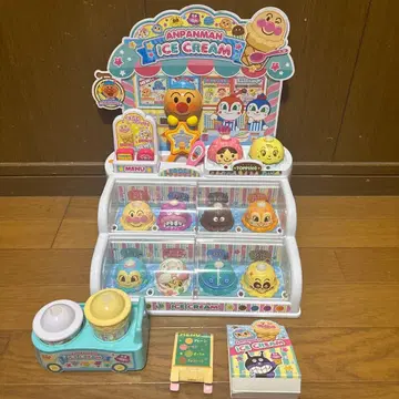 호빵맨 아이스 가게 DX 파우치 포함