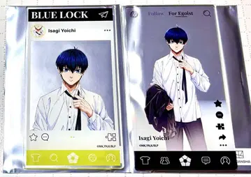 블루 록 아크릴 카드 THE캐릭터 Black outfit 이사기 요이치