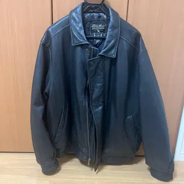 Eddie Bauer 소가죽 가죽 자켓
