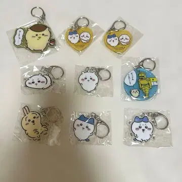 치이카와 아크릴 키링 묶음 판매 치이카와 하치와레 토끼 시사