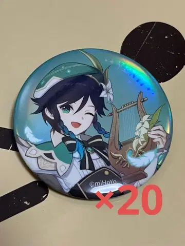 원신 벤티 캔뱃지