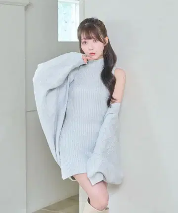 [ 로제뮤즈 ] 니트 원피스 S 사이즈 rosemuse 그레이