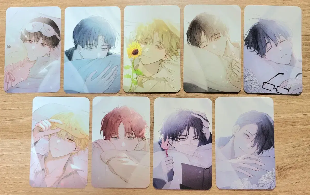 Yoon's Demotjoo Good Morning Poca Photocard Full Set Bulk Original Transfer