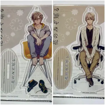 꽃만이 아는 미사키 쇼타 아리카와 요이치 스탠드 포함 BIG 아크릴 키링