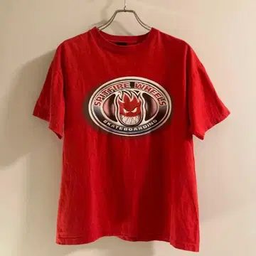 90s Spitfire 티셔츠 싱글 스티치 스케이트보드 초기 USA