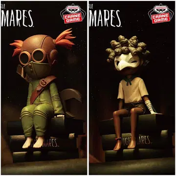 리틀 나이트메어 모니터 탑 피규어 애로우 로우 2종 세트