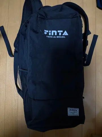 FINTA 블랙 백팩 축구 백팩