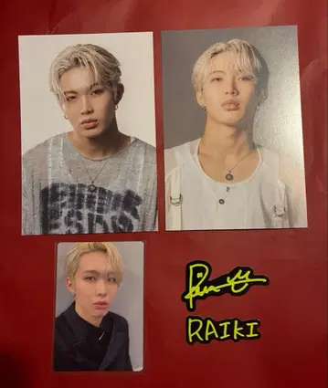 라이키 엽서&스티커&트레이딩 카드 세트