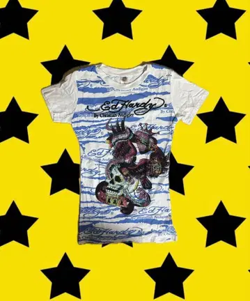 [ 에드 하디 ] 블루 피치 T