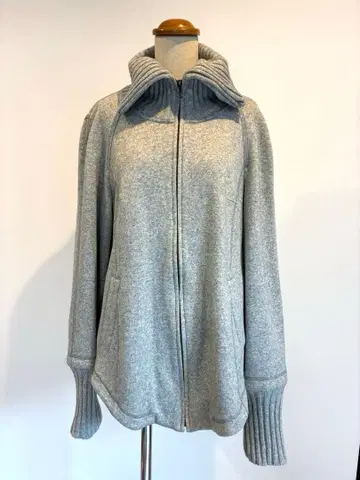 후키모리 FUKAKI 캐시미어 100% 블루종 자켓