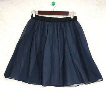 [앤디콜] 네이비 플레어 스커트