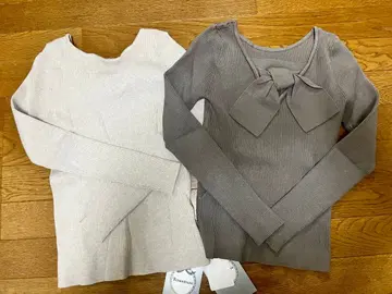 리랜드트루 리브 니트 리본 미착용 새상품