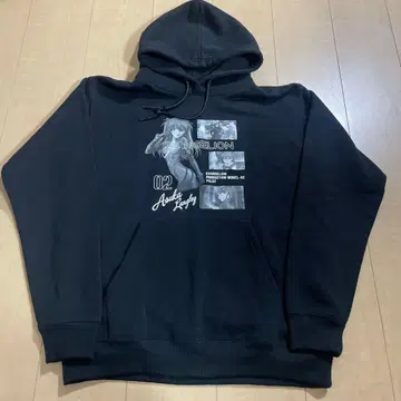 애니메이션 에반게리온 공식 시키나미 아스카 랑그레이 후드티