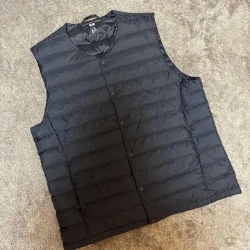 UNIQLO ULTRA LIGHT DOWN 베스트 XL 블랙