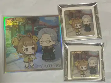 원신 요요 아크릴 마그넷 가신기 의 미니 색지