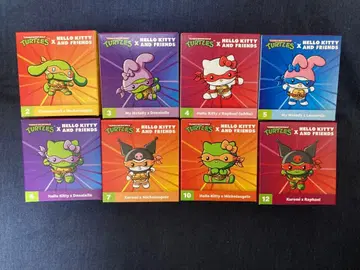 [새상품] 산리오 x 터틀즈 해피밀 미국 한정판 8세트