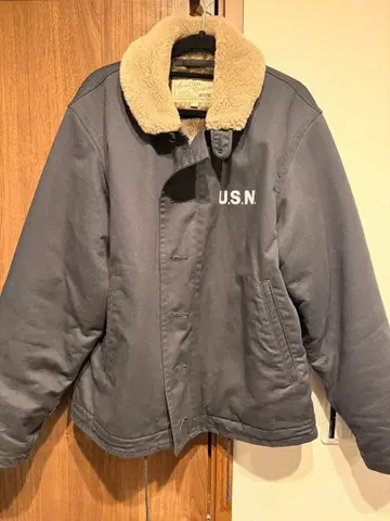 AVIREX N-1 덱 자켓 네이비