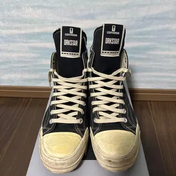 CONVERSE DRKSTAR 블랙 하이컷 스니커즈