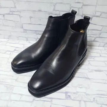 [컨디션 최상] LUI'S 루이스 사이드 고어 부츠 블랙 40