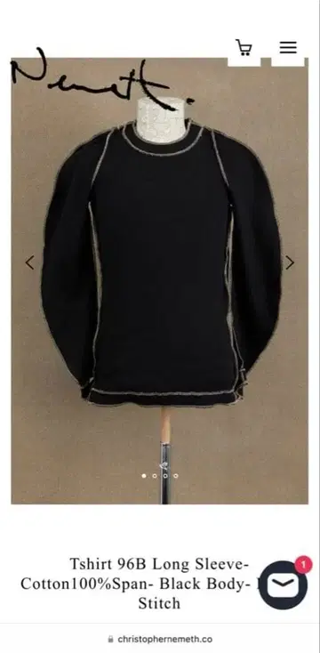 크리스토퍼 네메스 반팔 상의 T셔츠