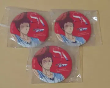 쿠로코의 농구 쇼와노트 캔뱃지 아카시