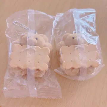 메이리 파라 가챠 마스코트 볼체인 버터 샌드 2개