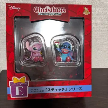 디즈니 크리스마스 오너먼트 스티치 엔젤 덤 포함