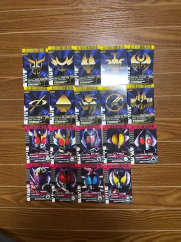 가면라이더 디케이드 라이더 카드 19장 세트