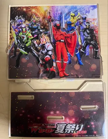 W 히어로 여름 축제 아크릴 스탠드