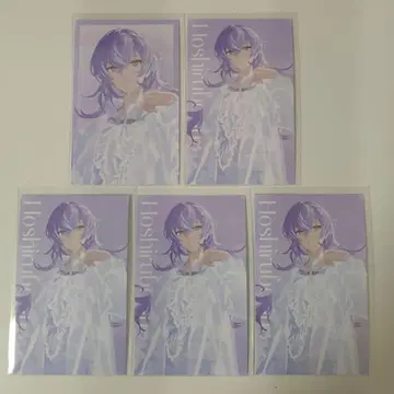 별을 인도하는 쇼 비주얼 카드 suisai rain