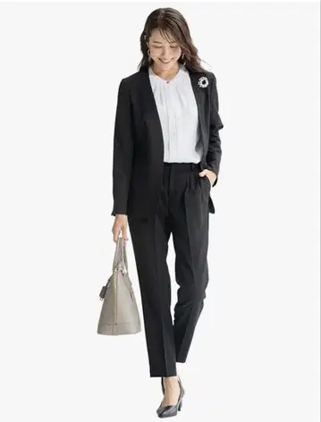 AddRouge 블랙 비즈니스 정장 9호