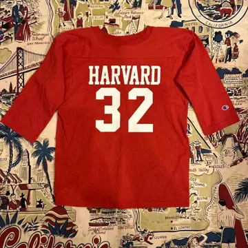 Champion 풋볼 T셔츠 USA HARVARD 미사용