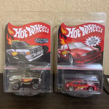 핫휠 컬렉터 에디션 알파 로메오 도요타 픽업 2대 세트