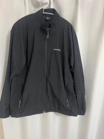 mont-bell 블랙 나일론 자켓