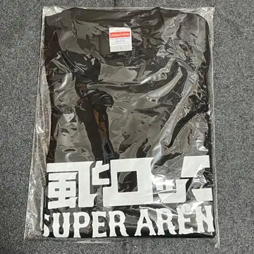 [ 새상품 ] 카제토 락 SUPER ARENA T셔츠 블랙 L 사이즈