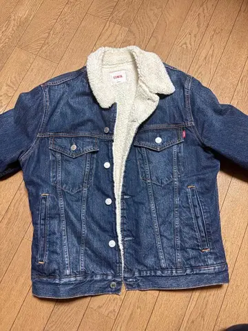 EDWIN 데님 보아 자켓