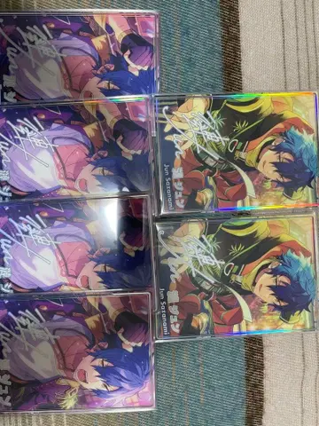 앙상블 스타즈 레인보우 컬러 개화 포트레이트 사자나미 쥰 토모에 히요리