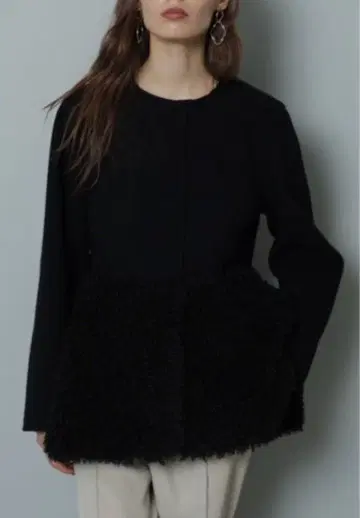 CADUNE 카듀네 페플럼 코트