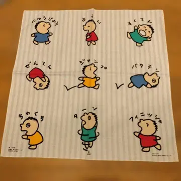 산리오 캐릭터 민나노 타아보 손수건 쇼와 레트로