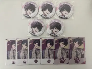 니지산지 사에키 잇테츠 art 캔뱃지 사진풍 카드